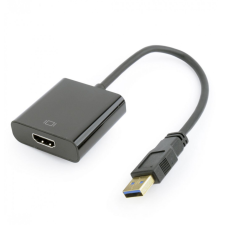 Gembird A-USB3-HDMI-02 USB to HDMI display adapter Black kábel és adapter