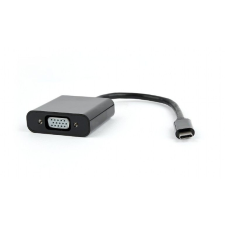 Gembird AB-CM-VGAF-01 USB-C to VGA Adapter Black kábel és adapter