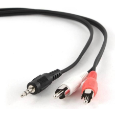 Gembird Cablexpert audio kábel Jack 3,5mm Male --> 2x RCA (CINCH) Male 5m (CCA-458-5M) kábel és adapter