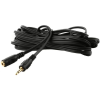 Gembird Cablexpert audio kábel Jack 3.5mm Male --> Jack 3.5mm Female GOLD 5m (CCA-421S-5M) (CCA-421S-5M)