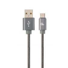 Gembird Cablexpert CC-USB2S-AMCM-2M-BG USB kábel USB 2.0 USB A Micro-USB B Szürke kábel és adapter