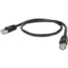 Gembird Cablexpert FTP CAT5e patch kábel 1m fekete (PP22-1M/BK) (PP221M/BK) kábel és adapter
