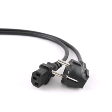 Gembird Cablexpert Hálózati tápkábel 10m (PC-186-VDE-10M) kábel és adapter