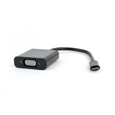 Gembird Cablexpert USB-C -&gt; VGA female adapter, fekete (AB-CM-VGAF-01) kábel és adapter