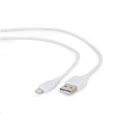 Gembird Cablexpert USB -> Lightning kábel 1m fehér (CC-USB2-AMLM-W-1M) kábel és adapter