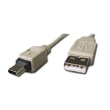 Gembird Cablexpert USB kábel&gt;&gt;USB Mini 5 pin 1.8m kábel (CC-USB2-AM5P-6) kábel és adapter