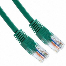Gembird Cablexpert UTP CAT5e patch kábel 0.5m zöld (PP12-0.5M/G) kábel és adapter