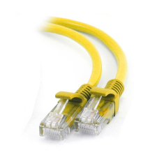 Gembird Cablexpert UTP CAT5e patch kábel 1.5m sárga  (PP12-1.5M/Y) (PP12-1.5M/Y) kábel és adapter