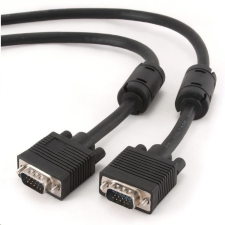 Gembird Cablexpert VGA összekötő kábel 10m (CC-PPVGA-10M-B) kábel és adapter