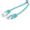 Gembird CAT5e F-UTP Patch Cable 1m Green PP22-1M/G