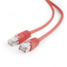 Gembird CAT5e F-UTP Patch Cable 1m Red kábel és adapter