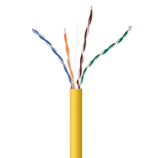 Gembird CAT5e U-UTP Installlation cable 305m Yellow (UPC-5004E-SOL-Y) kábel és adapter