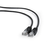 Gembird CAT5e U-UTP Patch Cable 0, 25m Black (PP12-0.25M/BK) kábel és adapter