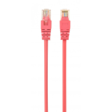 Gembird CAT5e U-UTP Patch Cable 0,5m Pink kábel és adapter