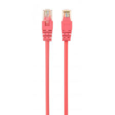 Gembird CAT5e U-UTP Patch Cable 3m Pink kábel és adapter