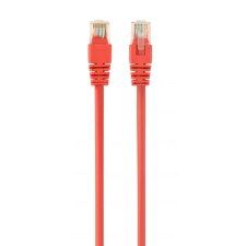 Gembird cat5e u-utp patch cable 3m red pp12-3m/r kábel és adapter