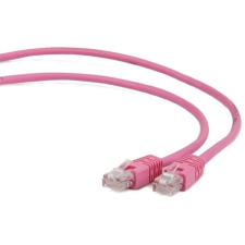 Gembird CAT6 F-UTP Patch Cable 5m Pink (PP6-5M/RO) kábel és adapter
