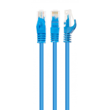Gembird CAT6 U-UTP Patch Cable 0,25m Blue kábel és adapter