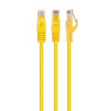 Gembird CAT6 U-UTP Patch Cable 0,25m Yellow kábel és adapter