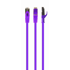 Gembird cat6a s-ftp patch cable 2m purple pp6a-lszhcu-v-2m kábel és adapter