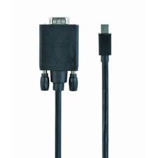 Gembird CC-mDPM-VGAM-6 Mini DisplayPort to VGA adapter cable 1,8m Black kábel és adapter