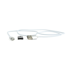 Gembird CC-USB2-AMMUMM-1M Magnetic USB apa - MicroUSB apa Adat- és töltőkábel 1m - Ezüst (CC-USB2-AMMUMM-1M) kábel és adapter