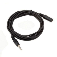 Gembird CCA-423-3M 3.5 mm stereo audio extension cable 3m Black kábel és adapter