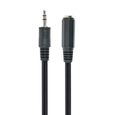 Gembird CCA-423-5M 3.5 mm stereo audio extension cable 5m Black kábel és adapter