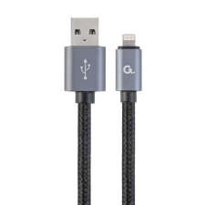 Gembird CCB-mUSB2B-AMLM-6 USB2.0 - Lightning cable 1, 8m Black mobiltelefon kellék