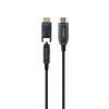 Gembird CCBP-HDMID-AOC-50M AOC High speed HDMI D-A cable with Ethernet AOC Premium Series 50m Black