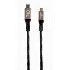 Gembird CCBP-USB3-CMCM100-1.5M Premium USB 3.2 Gen 2x2 Type-C charging &amp; data cable 1,5m Black kábel és adapter