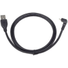 Gembird CCP-MUSB2-AMBM90-6 USB A -> USB micro B M/M adatkábel 1.8m egyenes/90° le fekete