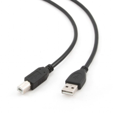 Gembird CCP-USB2-AMBM-10 USB2.0 A-plug B-plug 3m cable Black kábel és adapter