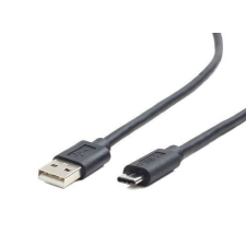 Gembird CCP-USB2-AMCM-1M USB2.0 AM to Type-C cable 1m Black kábel és adapter
