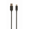 Gembird CCP-USB3-AMCM-0.1M USB 3.0 AM to Type-C cable 0,1m Black