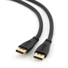  Gembird DisplayPort 1.2 - DisplayPort 1.2 M/M video kábel 3m fekete kábel és adapter