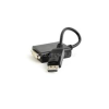 Gembird DisplayPort 1.2 -> DVI-D M/F adapter 0.1m fekete (A-DPM-DVIF-03)