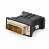 Gembird DVI 24+5 apa - VGA anya adapter fekete (A-DVI-VGA-BK)