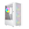 Gembird Fornax 4000 ARGB Számítógépház - Fehér (CCC-FC-4000W)