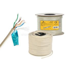Gembird FPC-5004E FTP stranded cable cat. 5e 305m gray (FPC-5004E) kábel és adapter