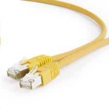Gembird FTP CAT6A patch kábel 1.5m sárga (PP6A-LSZHCU-Y-1.5M) kábel és adapter
