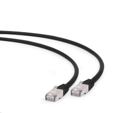 Gembird - FTP Cat6A patch kábel 5m - PP6A-LSZHCU-BK-5M kábel és adapter