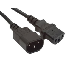 Gembird Gembird hosszabbító C13/C14 tápkábel VDE, 5m (PC-189-VDE-5M) kábel és adapter