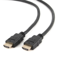  Gembird HDMI 1.4 -&gt; HDMI 1.4 M/M video kábel 3m fekete kábel és adapter