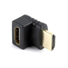 Gembird HDMI M/F adapter fekete 90°fel kábel és adapter