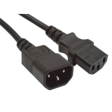 Gembird hosszabbító tápkábel 1.8m kábel és adapter