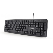 Gembird KB-U-103 Standard keyboard Black RU billentyűzet