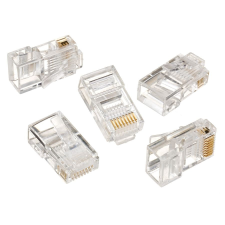Gembird LC-8P8C-001/100 RJ45 dugó - Áttetsző (100db) kábel és adapter
