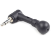 Gembird mini mikrofon fekete (MIC-203)