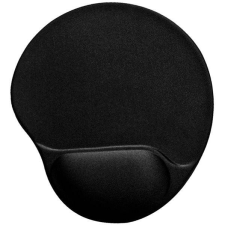 Gembird MP-GEL-BLACK zselés csuklótámaszos Egérpad Black (MP-GEL-BK) egérpad